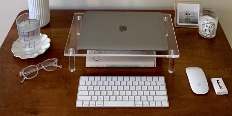 Amazon Acrylic Laptop Stand Review Apartment Therapy